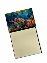 Load image into Gallery viewer, Loggerhead Sea Turtle Sticky Note Holder- Refiilable Desk Accessory Note Pad