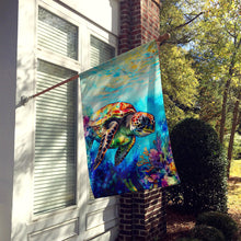 Load image into Gallery viewer, Loggerhead Sea Turtle House Flag