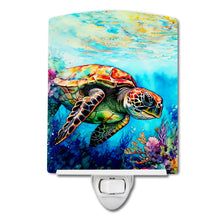 Load image into Gallery viewer, Loggerhead Sea Turtle Ceramic Night Light