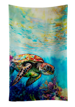Load image into Gallery viewer, Loggerhead Sea Turtle Kitchen Towel DAC2809KTWL