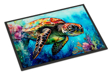Load image into Gallery viewer, Loggerhead Sea Turtle Doormat - 18X27 Indoor / Outdoor Rug | Made in USA