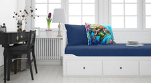 Load image into Gallery viewer, Loggerhead Sea Turtle Standard Pillowcase – Artistic Decorative Front, White Back