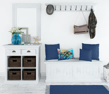 Load image into Gallery viewer, Loggerhead Sea Turtle Throw Pillow