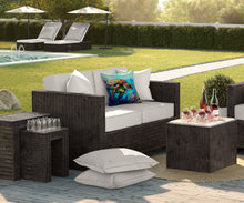 Load image into Gallery viewer, Loggerhead Sea Turtle Throw Pillow