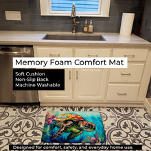 Load image into Gallery viewer, Loggerhead Sea Turtle Memory Foam Kitchen Mat DAC2809RUG