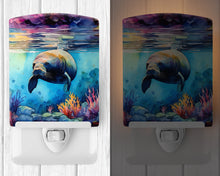 Load image into Gallery viewer, Manatee Ceramic Night Light