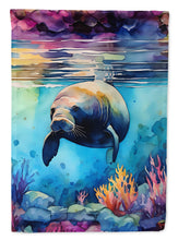 Load image into Gallery viewer, Manatee Garden Flag – Outdoor Decorative Yard Flag