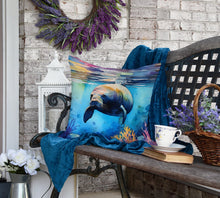 Load image into Gallery viewer, Manatee Throw Pillow