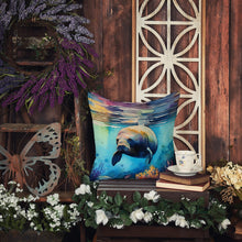 Load image into Gallery viewer, Manatee Throw Pillow