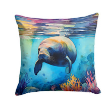 Load image into Gallery viewer, Manatee Throw Pillow