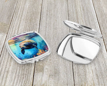 Load image into Gallery viewer, Manatee Compact Mirror – Stylish Purse Mirror with Artistic Covers