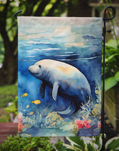 Load image into Gallery viewer, Manatee Garden Flag – Outdoor Decorative Yard Flag