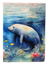 Load image into Gallery viewer, Manatee Garden Flag – Outdoor Decorative Yard Flag