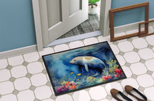 Load image into Gallery viewer, Manatee Doormat - Large 24x36 – Indoor/Outdoor Floor Mat with Artistic Flair