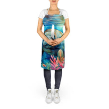 Load image into Gallery viewer, Manatee Apron – Artist-Designed Kitchen, BBQ &amp; Craft Apron