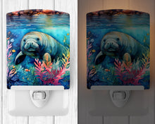 Load image into Gallery viewer, Manatee Ceramic Night Light