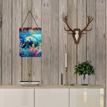 Load image into Gallery viewer, Manatee Wall or Door Hanging Prints