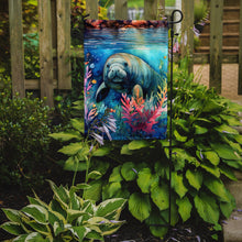Load image into Gallery viewer, Manatee Garden Flag – Outdoor Decorative Yard Flag