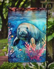 Load image into Gallery viewer, Manatee Garden Flag – Outdoor Decorative Yard Flag