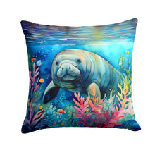 Load image into Gallery viewer, Manatee Throw Pillow
