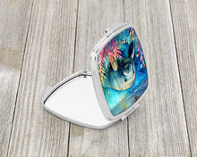 Load image into Gallery viewer, Manatee Compact Mirror – Stylish Purse Mirror with Artistic Covers