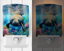 Load image into Gallery viewer, Manatee Ceramic Night Light
