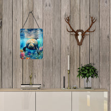 Load image into Gallery viewer, Manatee Wall or Door Hanging Prints