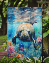 Load image into Gallery viewer, Manatee Garden Flag – Outdoor Decorative Yard Flag