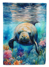Load image into Gallery viewer, Manatee Garden Flag – Outdoor Decorative Yard Flag