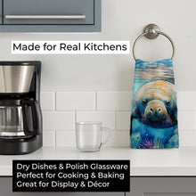 Load image into Gallery viewer, Manatee Kitchen Towel DAC2814KTWL