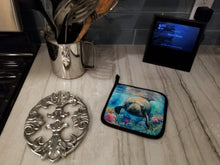 Load image into Gallery viewer, Manatee Pot Holders - Set of 2 Decorative Kitchen Helpers | Made in the USA