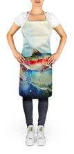 Load image into Gallery viewer, Rainbow Trout Apron – Artist-Designed Kitchen, BBQ &amp; Craft Apron