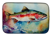 Load image into Gallery viewer, Rainbow Trout Dish Drying Mat