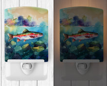 Load image into Gallery viewer, Rainbow Trout Ceramic Night Light