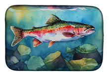 Load image into Gallery viewer, Rainbow Trout Dish Drying Mat