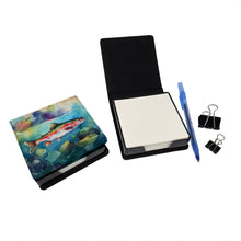 Load image into Gallery viewer, Rainbow Trout PU Leather Note Paper Holder