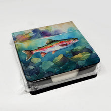Load image into Gallery viewer, Rainbow Trout PU Leather Note Paper Holder