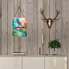 Load image into Gallery viewer, Salmon Wall or Door Hanging Prints