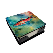 Load image into Gallery viewer, Salmon PU Leather Note Paper Holder