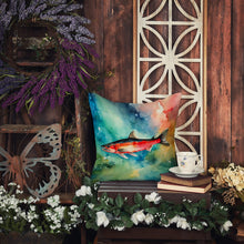 Load image into Gallery viewer, Salmon Throw Pillow