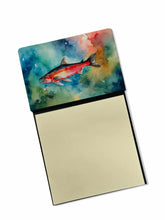 Load image into Gallery viewer, Salmon Sticky Note Holder- Refiilable Desk Accessory Note Pad