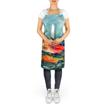 Load image into Gallery viewer, Salmon Apron – Artist-Designed Kitchen, BBQ &amp; Craft Apron