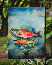 Load image into Gallery viewer, Salmon Garden Flag – Outdoor Decorative Yard Flag