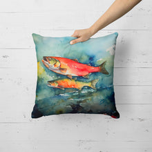 Load image into Gallery viewer, Salmon Throw Pillow