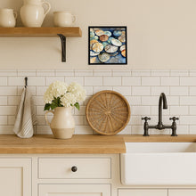 Load image into Gallery viewer, Sand Dollars Framed Metal Print