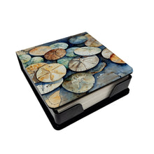 Load image into Gallery viewer, Sand Dollars PU Leather Note Paper Holder