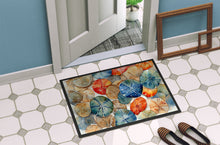 Load image into Gallery viewer, Sand Dollars Doormat - Large 24x36 – Indoor/Outdoor Floor Mat with Artistic Flair