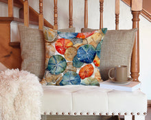 Load image into Gallery viewer, Sand Dollars Throw Pillow - 14x14 Decorative Pillow – Art for Your Home &amp; Patio