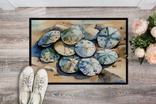 Load image into Gallery viewer, Sand Dollars Doormat - Large 24x36 – Indoor/Outdoor Floor Mat with Artistic Flair