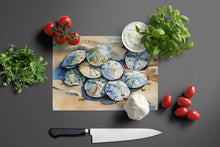 Load image into Gallery viewer, Sand Dollars Glass Cutting Boards – Durable, Decorative Kitchen Art Large